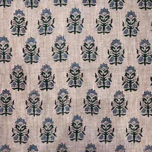 Bagh Block Print Fabric - Etsy Canada