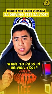 3.8K views · 35 reactions | Gusto mo bang pumasa sa practical driving test sa LTO? - Want to pass in driving test? #Journeyydrivingtutorialservices | Journeyy Driving Tutorial Services | Facebook