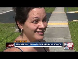 Elementary teacher arrested, accused of showing up to school 'highly intoxicated'