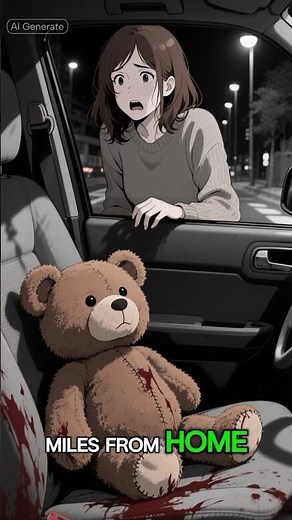 The Cursed Teddy Bear 😳 (WAIT FOR THE TWIST) horror story #shorts #horror #teddybear