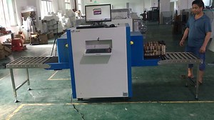 XIS-6040SE High Penetration X-ray Television Introscope Machine Checking Baggage Cargo Screening with Turkish Language Software