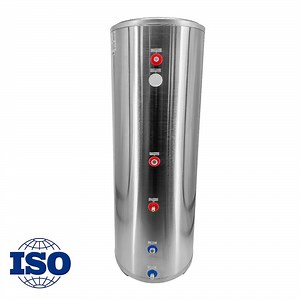 [Hot Item] 200L Pressurized Air Source Heat Pump Buffer Tank with Heat Exchanger Coil