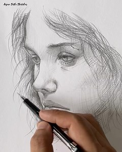 Cross Hatching technique ❤️ | Arjun sethi sketches