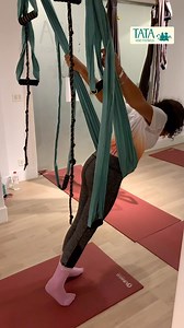 Youngest girl in the Beginners Air Yoga class 🧘🏻‍♀️ Air yoga for beginners every Saturday and Thursday 1:30pm at Tata wise monkeys #airyoga #beginners #tatawisemonkeys | TATA wise monkeys