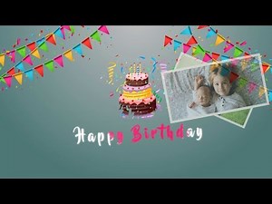 Free After effects Birthday Intro Templates and customize Video