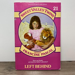 Sweet Valley Twins #21 Left Behind Paperback Chapter Book by Francine Pascal - Etsy Australia