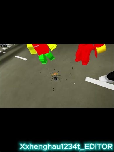 Spider gave birth💀 #viral #trends #foryou #fyp #roblox