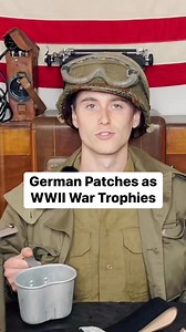 Patches were an extremely common war trophy during WWII. They were abundant, easy to take, and some were fairly prestigious. #wwii #didyouknow #todayilearned | World War Wisdom