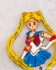 Edible sailor moon figure😯😍 | MetDaan Yummy