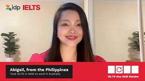 Meet Abbie! An IELTS test taker that took IELTS One Skill Retake to improve her score, so she can be a teacher in Australia! Hear from our test takers about how IELTS One Skill Retake has helped them achieve their study and work goals - http://srkr.io/6180GoY #IELTSOneSkillRetake #IELTS | IELTS by IDP