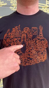 Here’s legendary SF artist Amos Goldbaum explaining the symbolism in the limited edition shirt he designed for BAS! Only 7 more days to get yours! Link in the comments | Broke-Ass Stuart