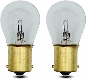 lumenivo 13 Watt Incandescent Light Bulb 13W Clear Bulb for Lava Lamp Replacement Bulbs, Stove Hood Light, Desk Lamp, Appliance Bulb - BA15S Single Contact Bayonet 15MM Diameter - 12V - 2 Pack