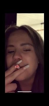 davina geiss Smoking cigarette #2