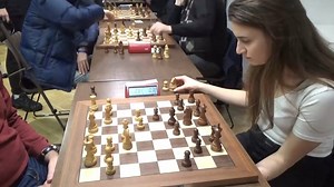 At this game, the grandmaster's option in the opening was Queen's pawn. The woman. who is a Nacional Master. went for triangle defense, that is a very nice way to play and hold the position. Things were not bad, but suddenly she fell in a tactical trick. #chess #good and #instructive #infos #didatic #game | Chess Champ