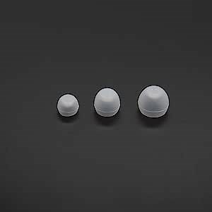 Hearing Assist Ear Domes, Large Closed Domes, for Recharge! BTE Hearing Aids, 10-Pack