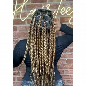 Repost from @hairteeez • |Large Knotless Custom Blend Rod Curls| | Supreme Hair