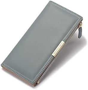 Wallets women, Womens wallet ， long card credit purse for women, Fashion slim simple women wallets.