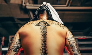 Penta Tells Stories Behind Some Of His Many Tattoos: Lucha Bros & Dueling Dragons, Perro Aguayo Jr. Tribute