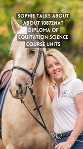 Sophie chats about the 10872NAT Diploma of Equitation Science course. Our Diploma of Equitation Science is a completely unique qualification based on the practical application of Equitation Science. If the word science makes you nervous, don’t worry, it is not lab coats, test tubes and research! It is simply using the science we already have about horse behaviour and how the horse learns, to become an effective and efficient trainer. In doing so, the welfare of the horse is prioritised, and the 