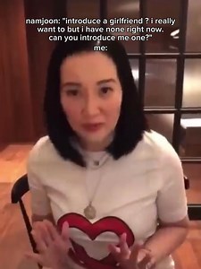 Namjoon: Introduce your girlfriend? *reading a comment* Namjoon: I really want to but I have none right now. Can you introduce me to one? Me: | ARMY Cavite Fanbase