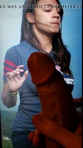 Alexandria Ocasio-Cortez aka AOC Cum Tribute