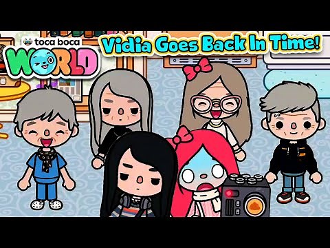Vidia Goes Back In TIME! - Toca Life World