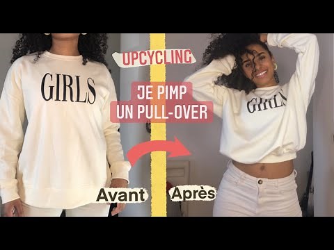 Upcycling : je donne une american touch a mon pull !