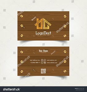 Simple Elegant Business Card Vector Templates Stock Vector (Royalty Free) 1057331156 | Shutterstock