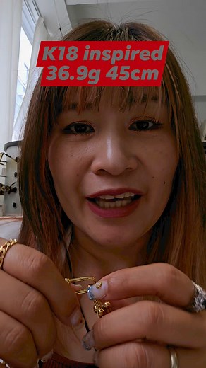 3.9K views · 17 reactions | Inspired hard necklace #necklace #jewelry #jewelrylover #JapanGold | Rikat Tanaka Jewelry | Facebook