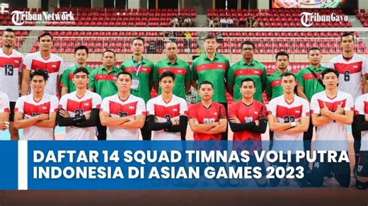 Berikut Juara Voli Putra dan Putri Asian Games Sepanjang Sejarah, Bagaimana Timnas Voli Indonesia? - tribungayo.com