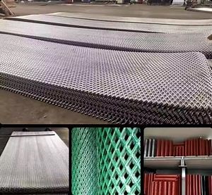 [Hot Item] Galvanized Expanded Metal Mesh Panels Expanded Mesh Sheet