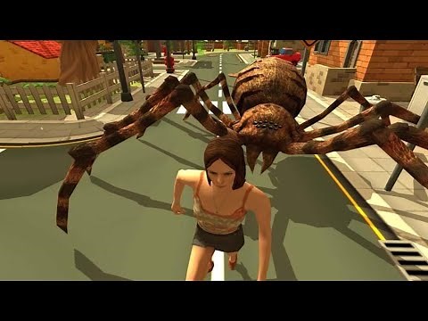 Spider Simulator Amazing City iPhone Gameplay
