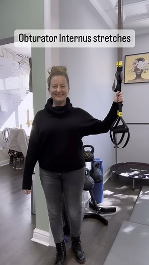 Obturator internus is a deep hip external rotator and hip stabilizing muscle. How do you stretch a muscle? You do the opposite of its action! An overworked or tight Obturator can cause pelvic pain, urinary urgency or frequency #pelvicfloor #pelvichealth #pelvicfloorphysicaltherapy #pelvicfloorpt #pelvicfloorpta #pelvichealthnj #pelvichealthphysio #madisonnj #obturatorinternus #stretch | Pelvic Health NJ | Facebook