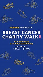 Join us for the Walk for the Cure: Breast Cancer Awareness Walk! This meaningful event is dedicated to raising awareness, supporting those affected by breast cancer, and funding research for a cure 🩷 When: October 27th from 7:00AM - 2:00PM Where: New Rochelle Campus/Allison Hall #collegestudent #collegecampus #university #breastcancerawareness New York | The Bronx | New Rochelle | St. Lucia | Monroe University | Monroe University