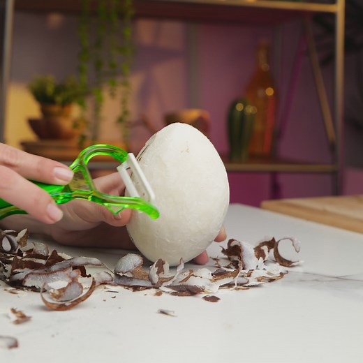 45K views · 191 reactions | How to peel a coconut perfectly | 5-Minute Crafts Teens | Facebook