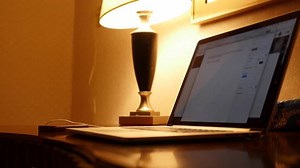 Man Works His Dark Hotel Room: стоковое видео (без лицензионных платежей), 16195456 | Shutterstock