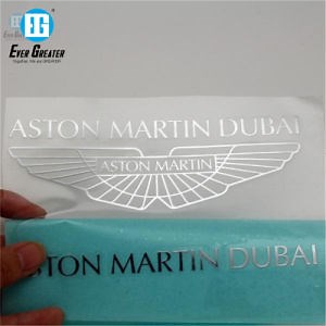 [Hot Item] Custom Adhesive Letters Metal Stamping Electroforming Label Logo Nickel Sticker