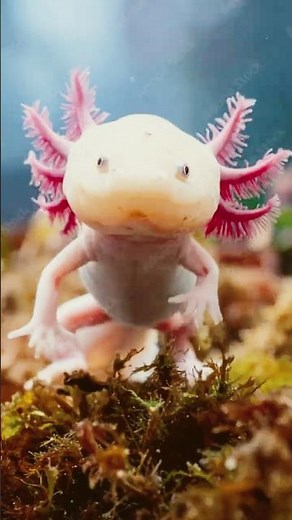 L'animale con il superpotere più incredibile! (Axolotl) 🤯🦎 #shorts #axolotl #animali #scienza
