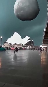 Huge hail's Strom Sydney Australia 🦘 Nature gone wild #assamtezpur #weather #aivideo #lightning
