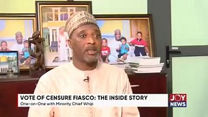 Speaker set up a kangaroo ad-hoc censure motion committee - Minority Chief Whip, Muntaka Mubarak. #LuvUpdates #Luvfm | Luv 99.5 FM