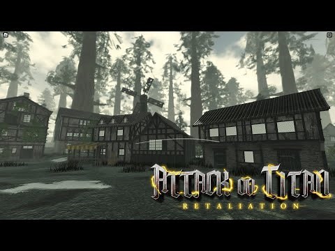 Roblox Studio: Forest map Showcase | Attack On TItan: Retaliation
