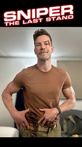 Practical FX 💥Sniper Films #SNIPERtheLastStand - Clear the corner, scan the kill box, work the stairs (DON’T TRIP), sell the hit, return fire, maintain offhand gun discipline throughout 🫡 #BTS #Sniper #action #stunts #stunt #actionmovies #actionmovie #actionfilm #actor | Chad Michael Collins