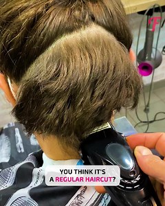 19K views · 21 reactions | Stylist makes a statement with a unique pattern haircut | Fabiosa Digest | Facebook