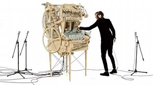 #Wintergatan - Marble Machine (music instrument using 2000 marbles) Swedish musician Martin Molin has long had experience with esoteric instruments like the glockenspiel, traktofon, or Theremin, but he may have topped his musical prowess with the invention of his own new instrument: the Wintergatan Marble Machine, a hand-cranked music box loaded with instruments including a circuit of 2,000 cascading steel marbles. As the devices cycles it activates a vibraphone, bass, kick drum, cymbal and othe