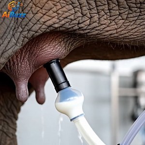 2.4M views · 34K reactions | Inside the Elephant Milk Factory | Mega Milk Processing | AI Buzz | Facebook