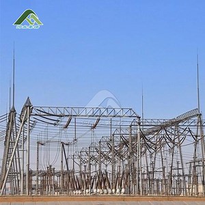 [Hot Item] Tainuo 35kv Subestación de Media Tensión Estructura de Acero Prefabricada Galvanizada en Caliente Utilizada para 220kv Torre de Lattice de Línea de Transmisión