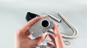 24mm Dual-Layer Diesel Heater Exhaust Pipe Muffler Kit Fit for Webasto Air Top 3500 / Eberspacher Airtronic D2, Parking Heater Kit with Exhaust Tip and Silicone-Coated Fiberglass Heat Insulation Wrap