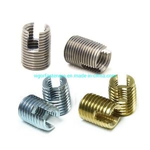 [Hot Item] สกรูบูชแบบมีร่องสำหรับซ่อมเกลียวชนิดเกลียวตัวผู้แบบเกลียวสปริงเหล็กคาร์บอน