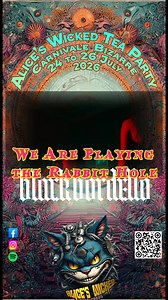 Get your passes to the Rabbit Hole https://wegottickets.com/event/669917 Black Bordello are an art-rock band from London, fronted by Sienna Bordello, whose emotive soprano and macabre vocals and lyricism have been likened to Kate Bush/ Siousxie, with their theatrical and genre-defying live proposition akin to The Last Dinner Party meets PJ Harvey. Their metamorphic brand of alternative rock is also enchanted with vaudeville, post-punk, psychedelia and gothic rock. Since forming after the pandemi
