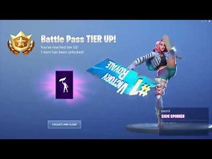 *UNLOCKING* The Sign Spinner Emote In Fortnite...!!!